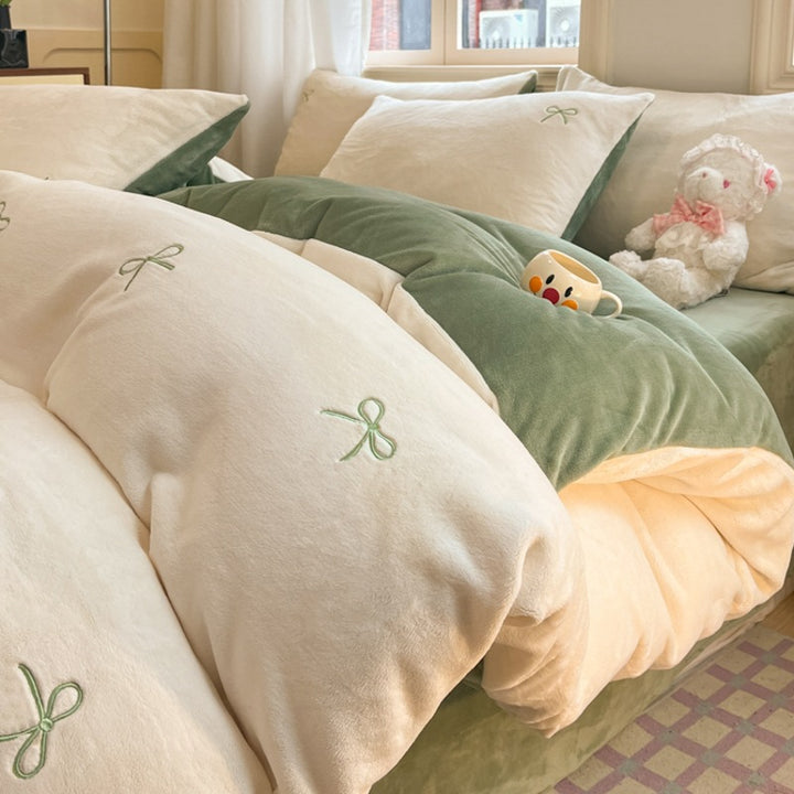 Luxurious Plush Duvet Set