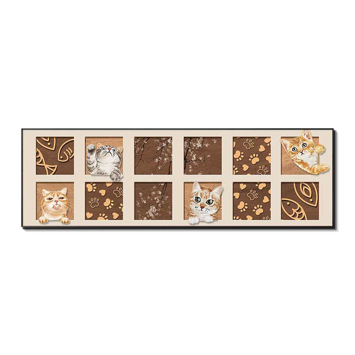 Cat-Themed Decorative Wall Art