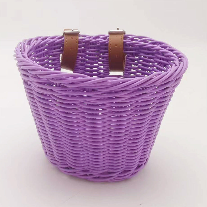 Robust bicycle accessory basket