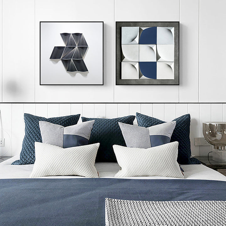 Abstract Textured Canvas Artwork 1790073117