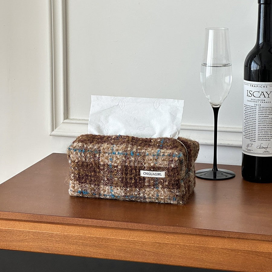 Stylish Woven Tissue Box Cover