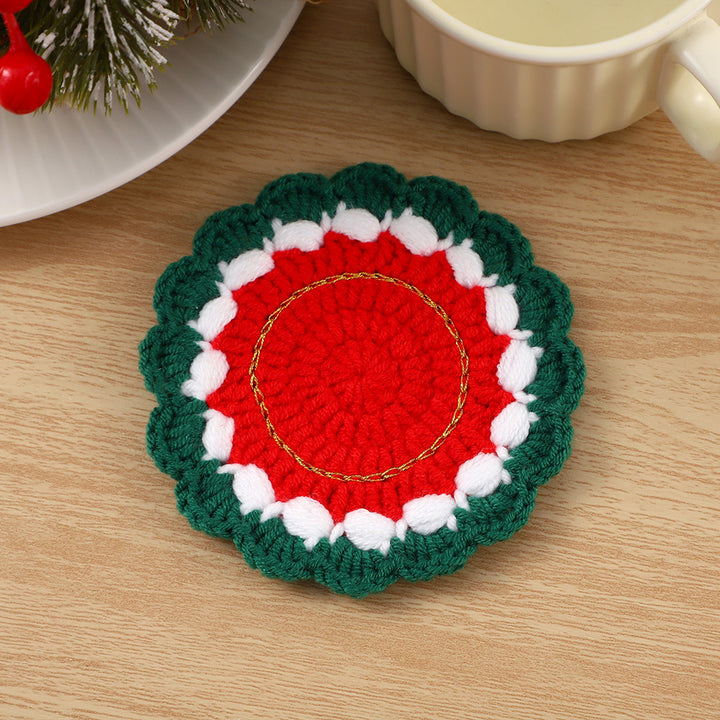 Decorative Artisan Crocheted Coaster
