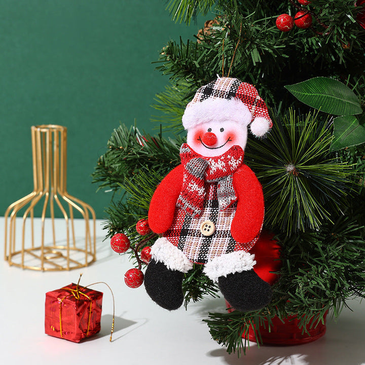 Decorative Christmas tree figure in reindeer design