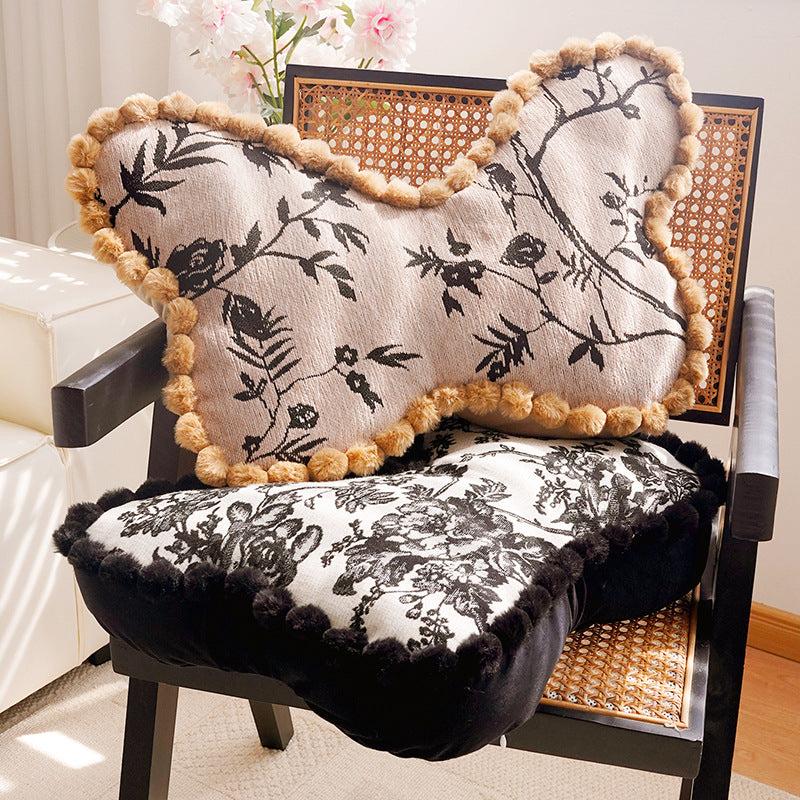 Decorative Floral Shaped Pillow