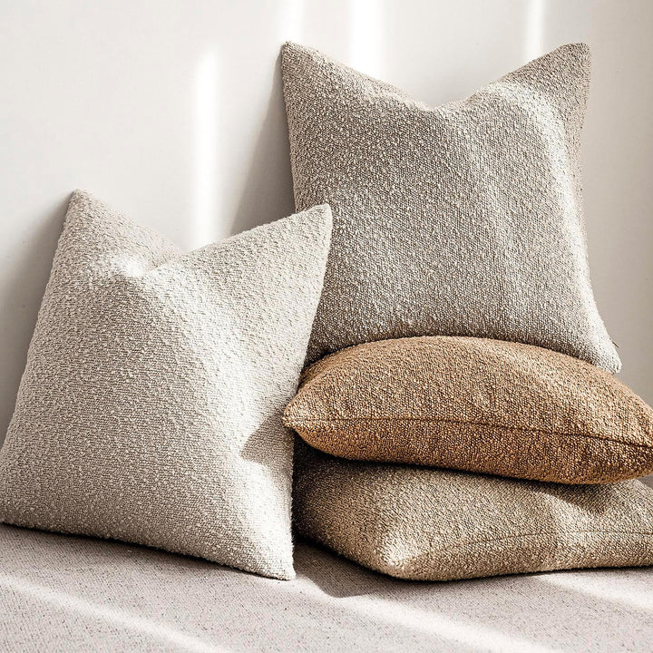 Textured Boucle Decorative Cushion