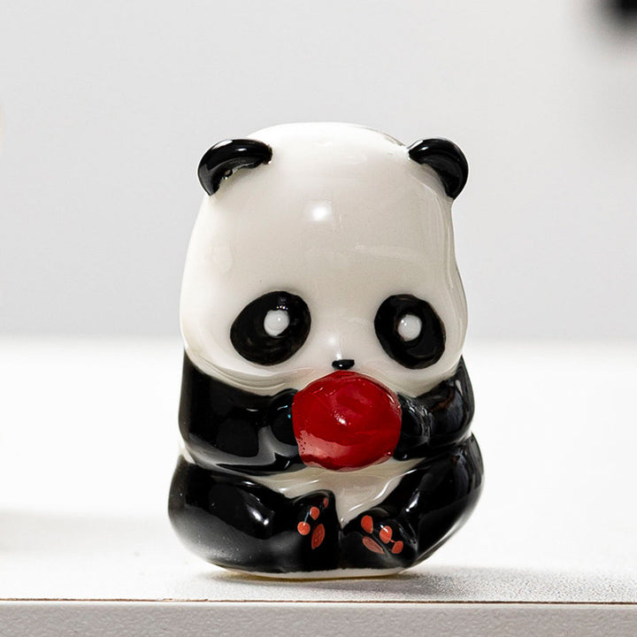 Cute Panda Decorative Figure