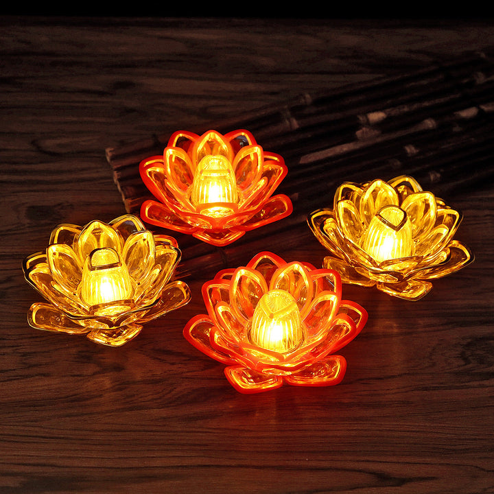 LED Lotus Flower Table Lamp