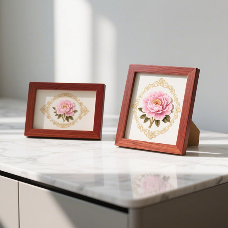 Floral Art Picture Frame
