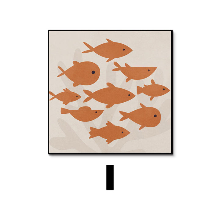 Fish-Themed Decorative Wall Art