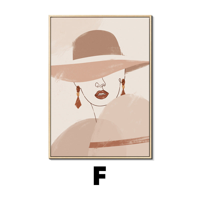 Abstract Line Art Frame