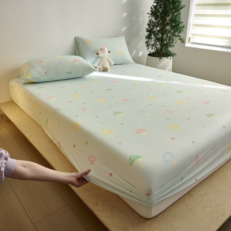 Soft Cotton Playful Patterned Mattress Protector