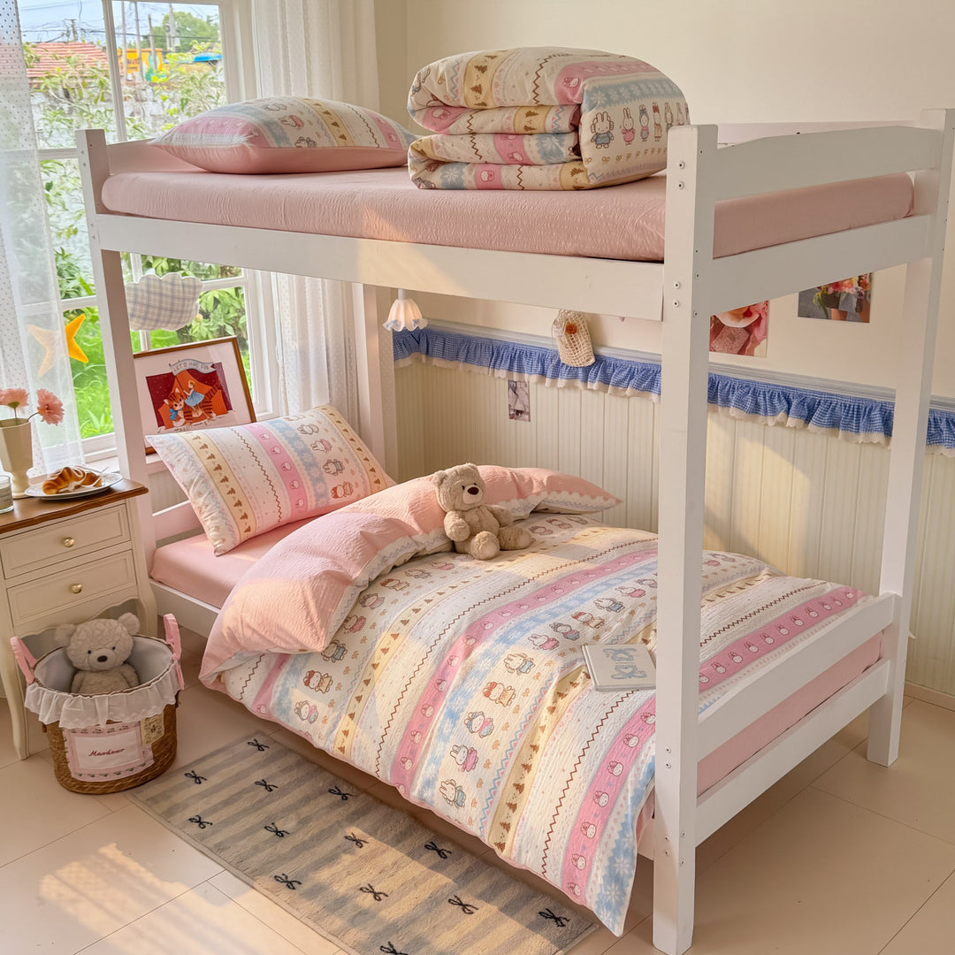 Geometric Patterned Bedding Set