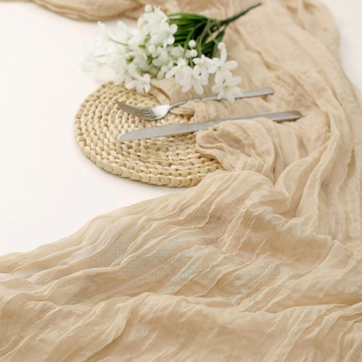 Wo Soft Chiffon Table Runner
