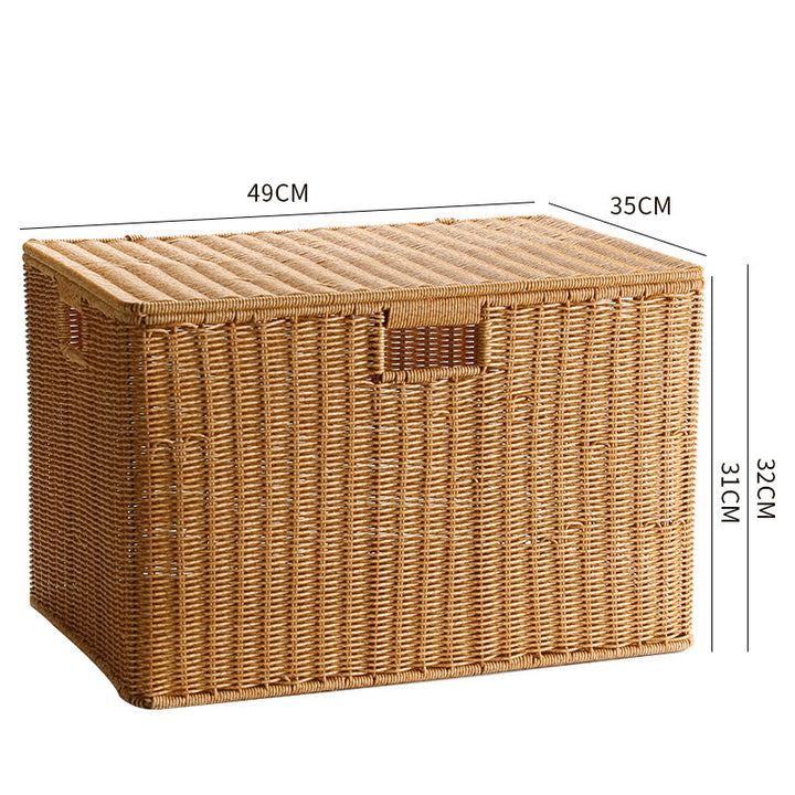 Handwoven Decorative Storage Chest