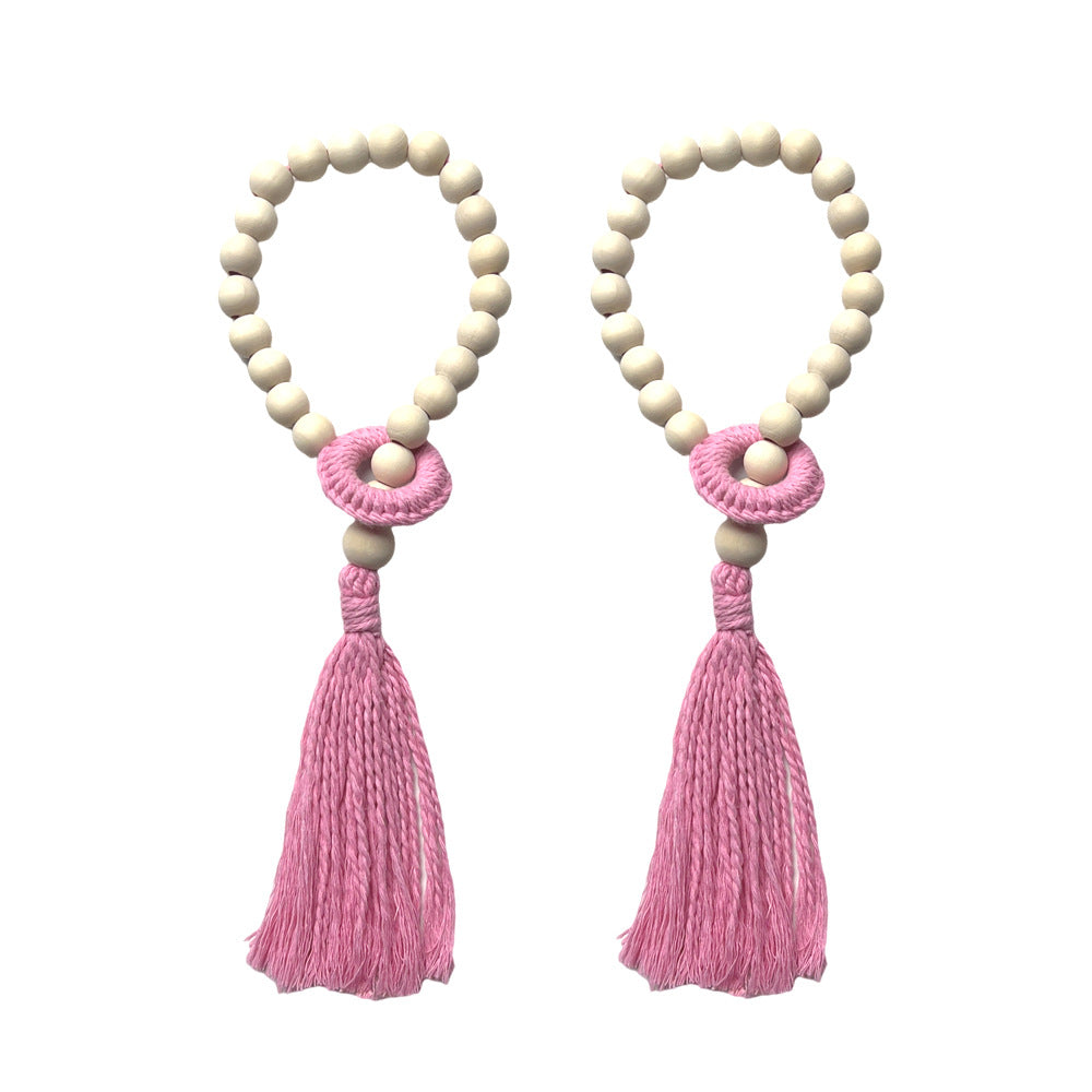 Decorative Beaded Keychain Holder