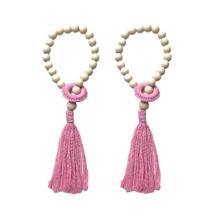 Decorative Beaded Keychain Holder