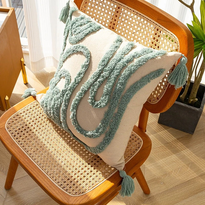Decorative Geometric Accent Cushion