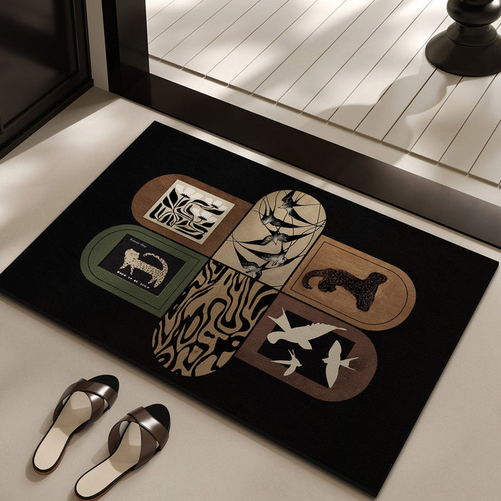 Artistic Patterned Decorative Area Rug