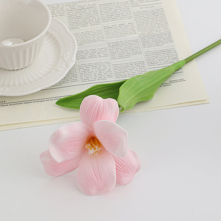 Artificial orchid flower branch with realistic details
