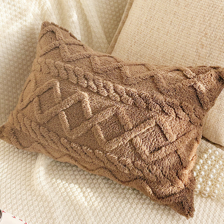 Elegant Textured Decorative Pillow