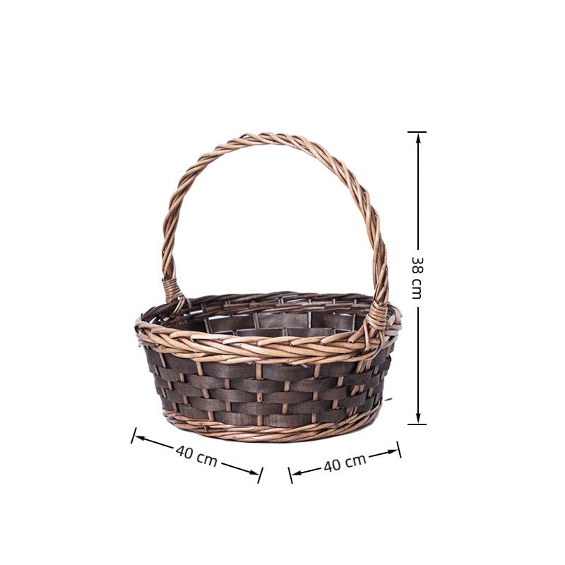 Handcrafted Decorative Woven Storage Basket