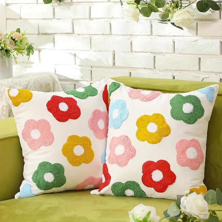 Floral Pattern Decorative Throw Pillow