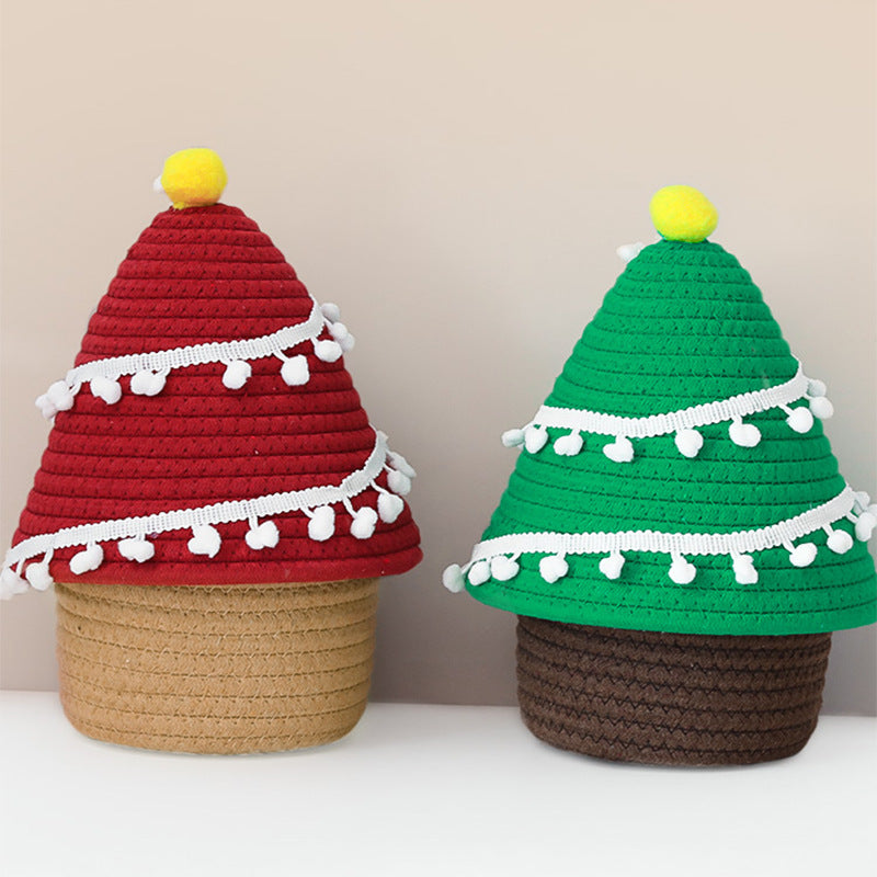 Decorative Christmas Tree Basket