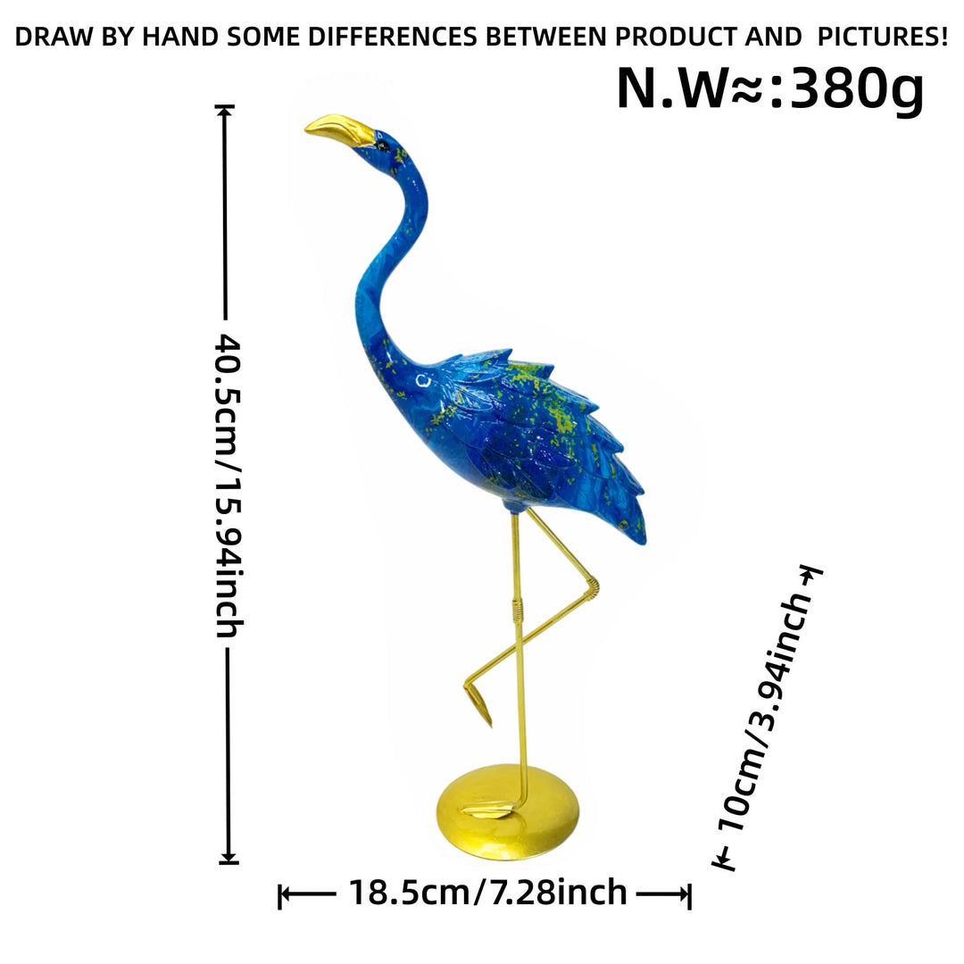 Decorative Flamingo Sculpture
