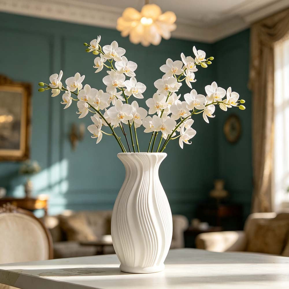 Elegant Textured Decorative Vase