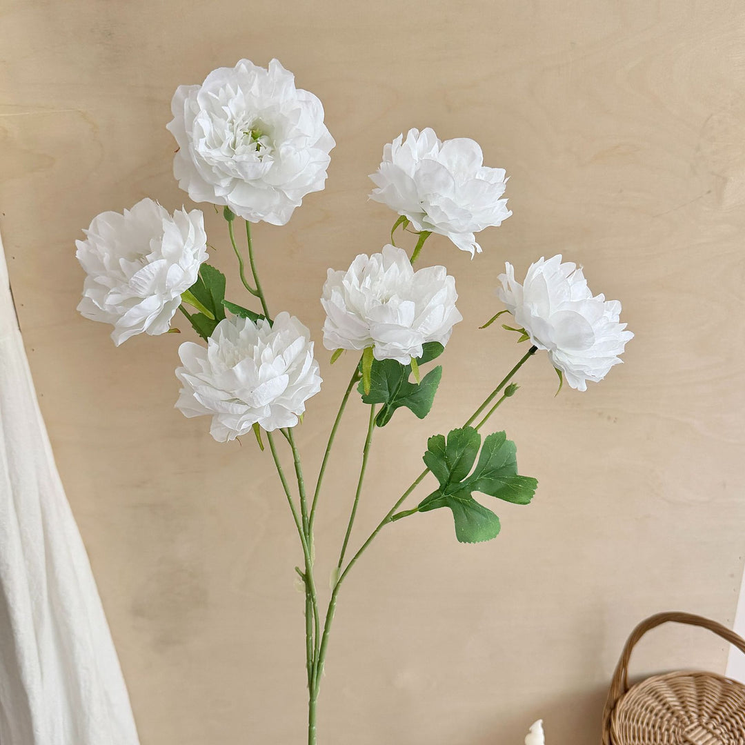 Lifelike Peony Floral Stem Arrangement