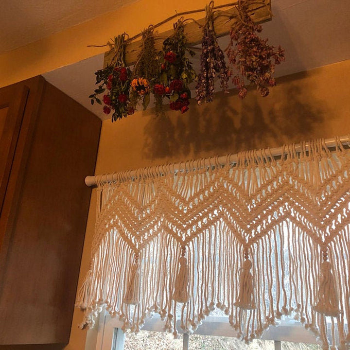 Macrame Decor Curtain