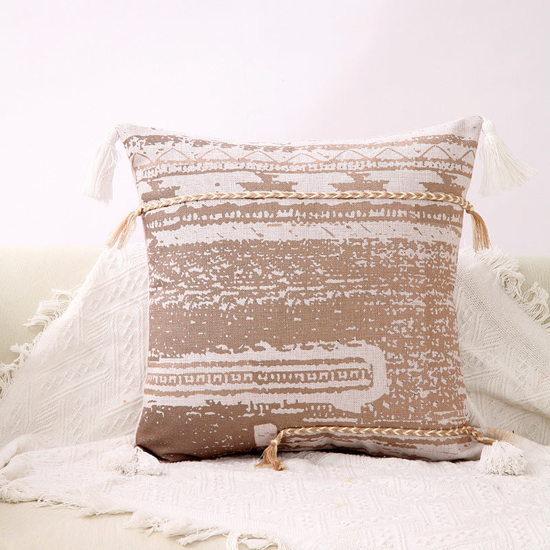 Bohemian Patterned Throw Pillow