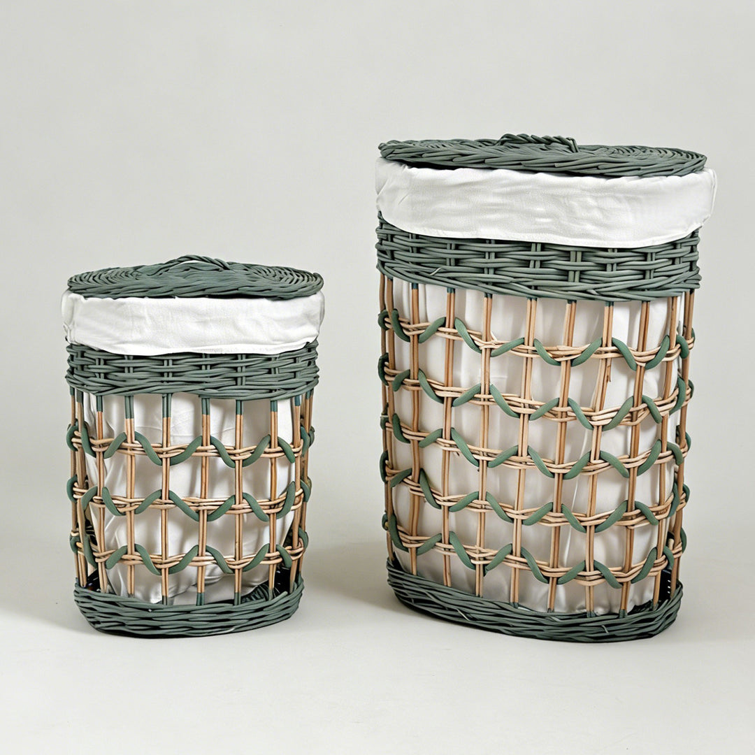 Mood-enhancing laundry basket