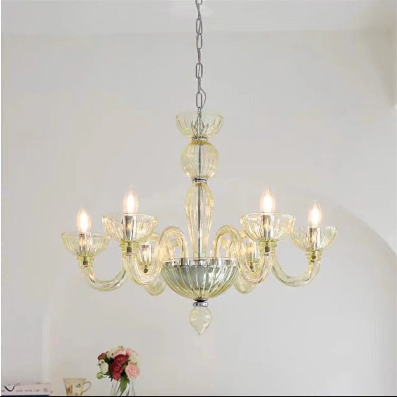 Elegant Glass Chandelier