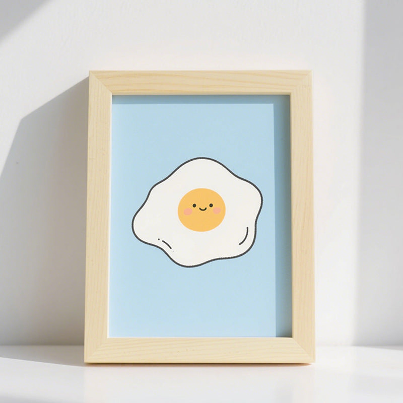 Whimsical Egg Art Frame