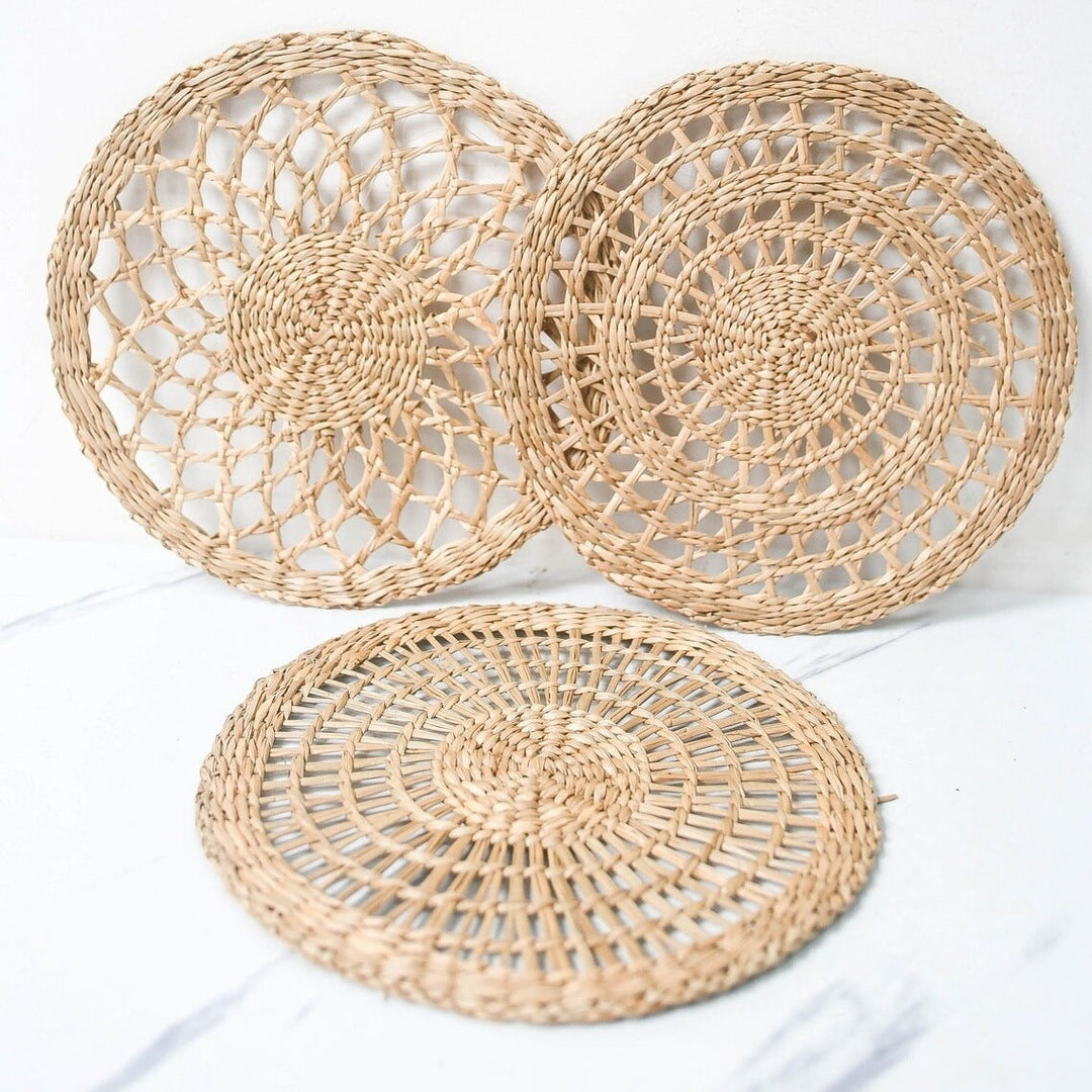 Handcrafted Woven Decorative Placemats