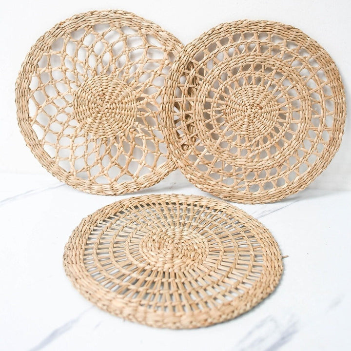 Handcrafted Woven Decorative Placemats