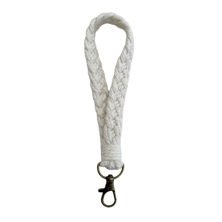 Braided Rope Keychain Holder