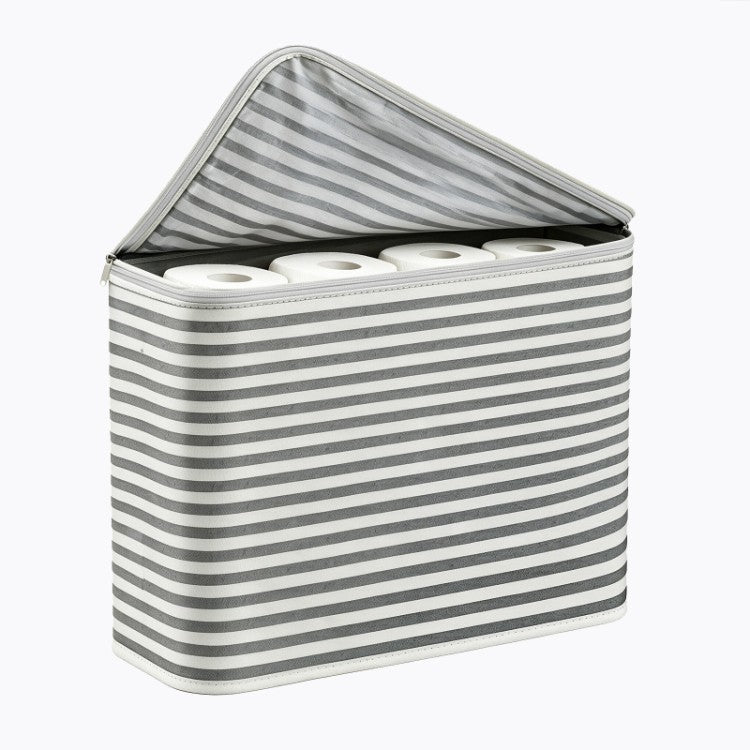 Multifunctional laundry storage box with bamboo lid