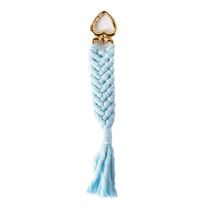Decorative Macramé Keychain Holder