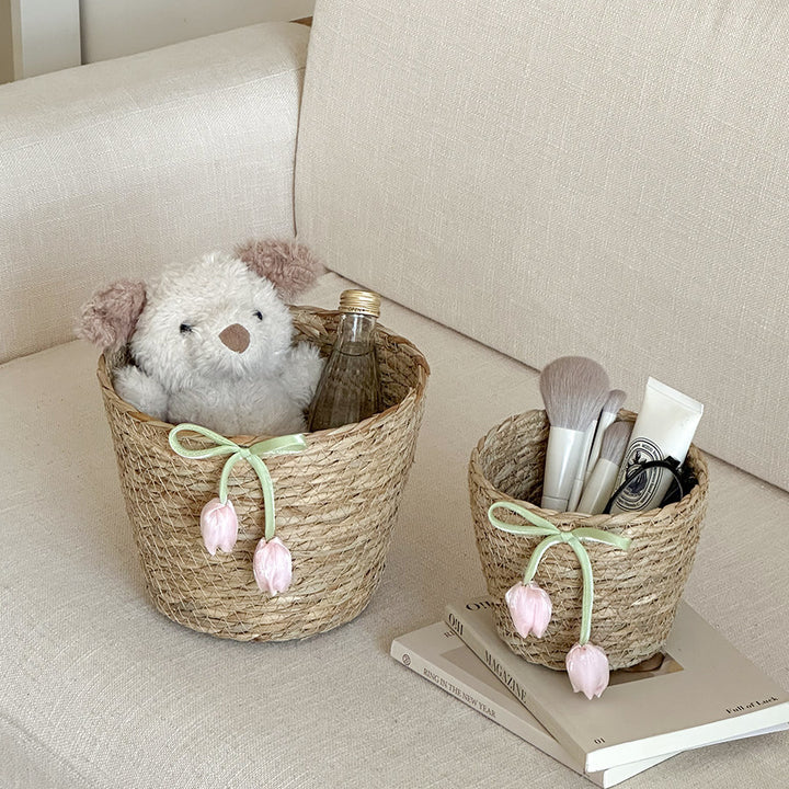 Decorative Woven Storage Basket