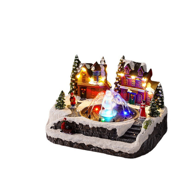 Christmas Village with Lighting