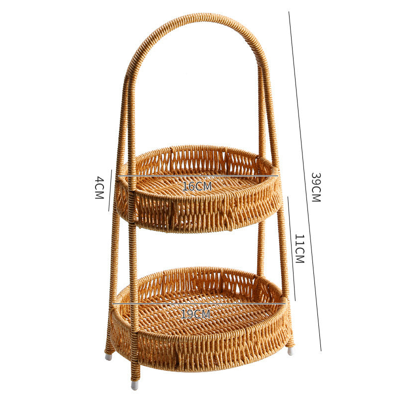 Elegant Handmade Willow Basket