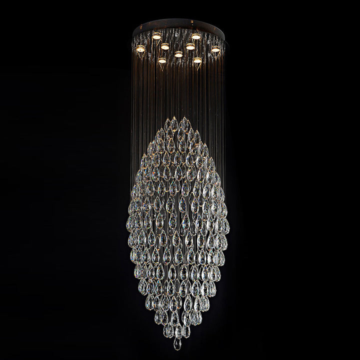 Crystal Cascade Chandelier