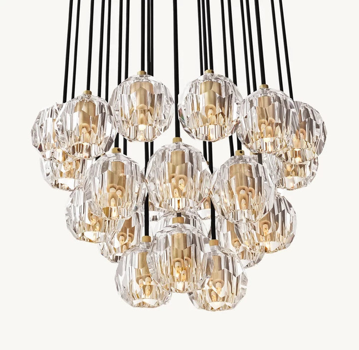 Crystal pendant lamp