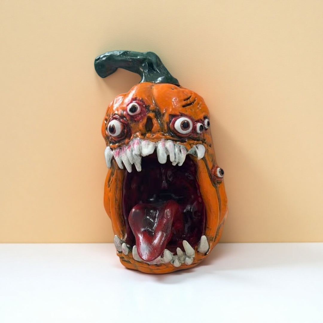 Creepy Pumpkin Figure