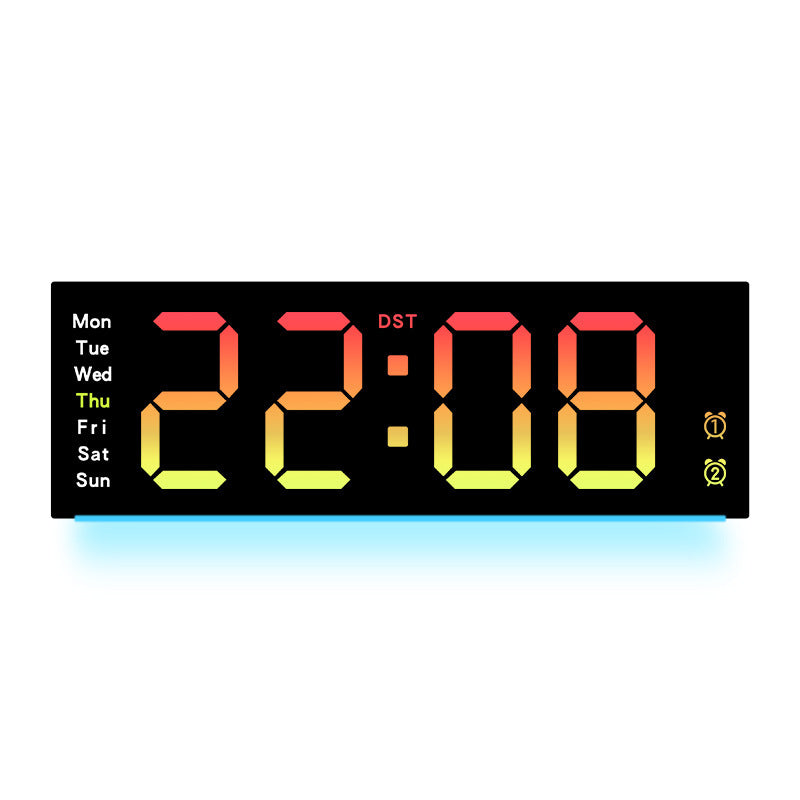 Digital table clock