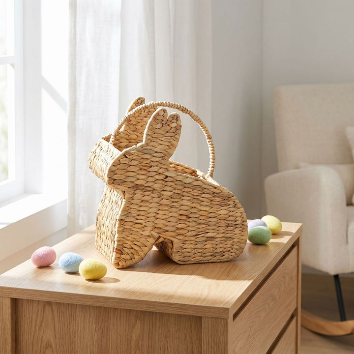 Playful Easter basket in bunny design