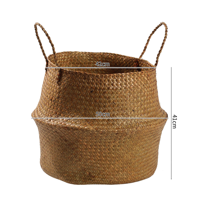 Handcrafted Woven Storage Bucket