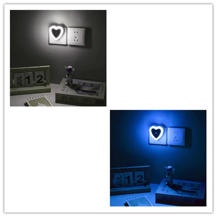 LED Heart-Shaped Night Light